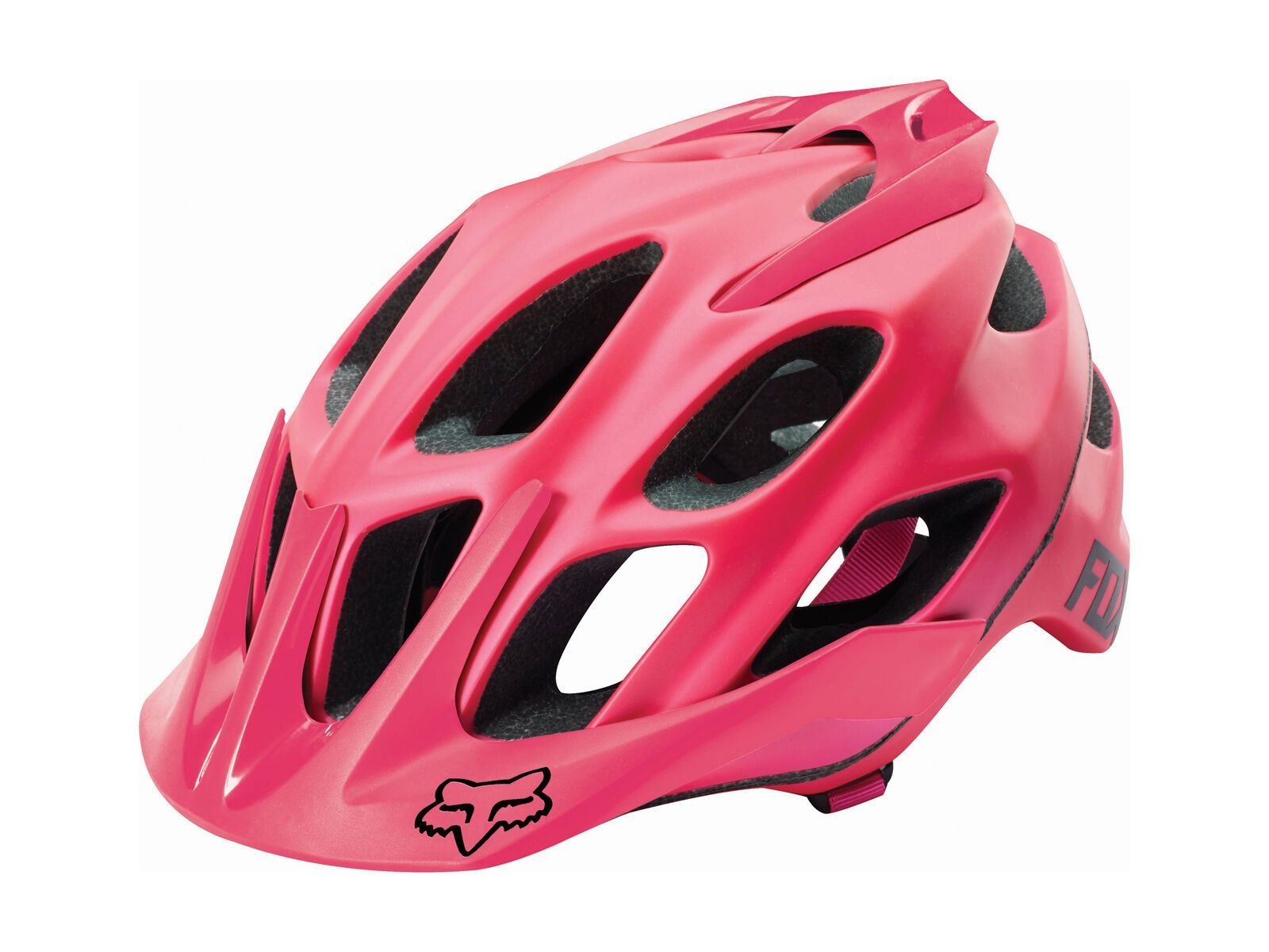 Fox Flux Solids Helmet, pink - Bild 1