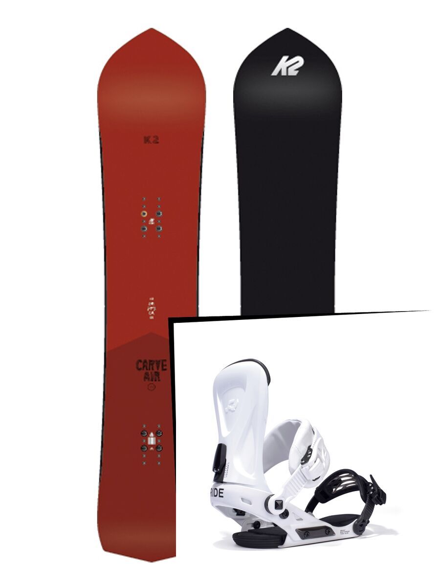 Set: K2 Carve Air 2017 + Ride Revolt (1770165S) - Bild 1