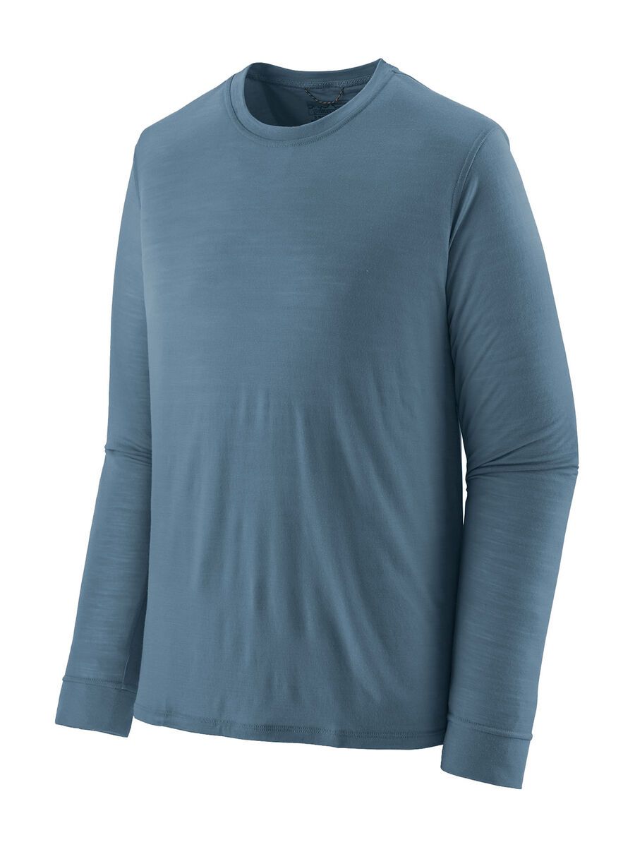 Patagonia Men's Long-Sleeved Capilene Cool Merino Shirt, utility blue - Bild 1