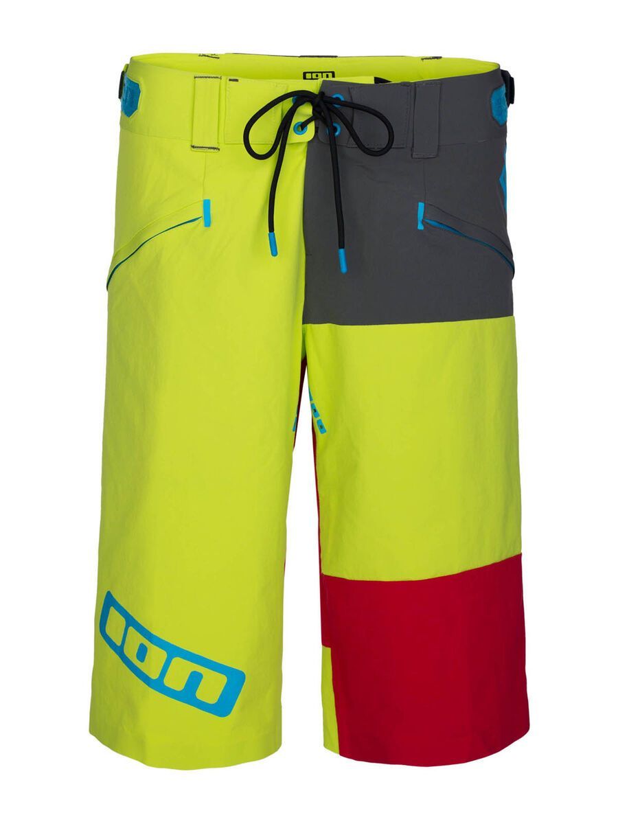 ION Bikeshort Avid, lime punch - Bild 1