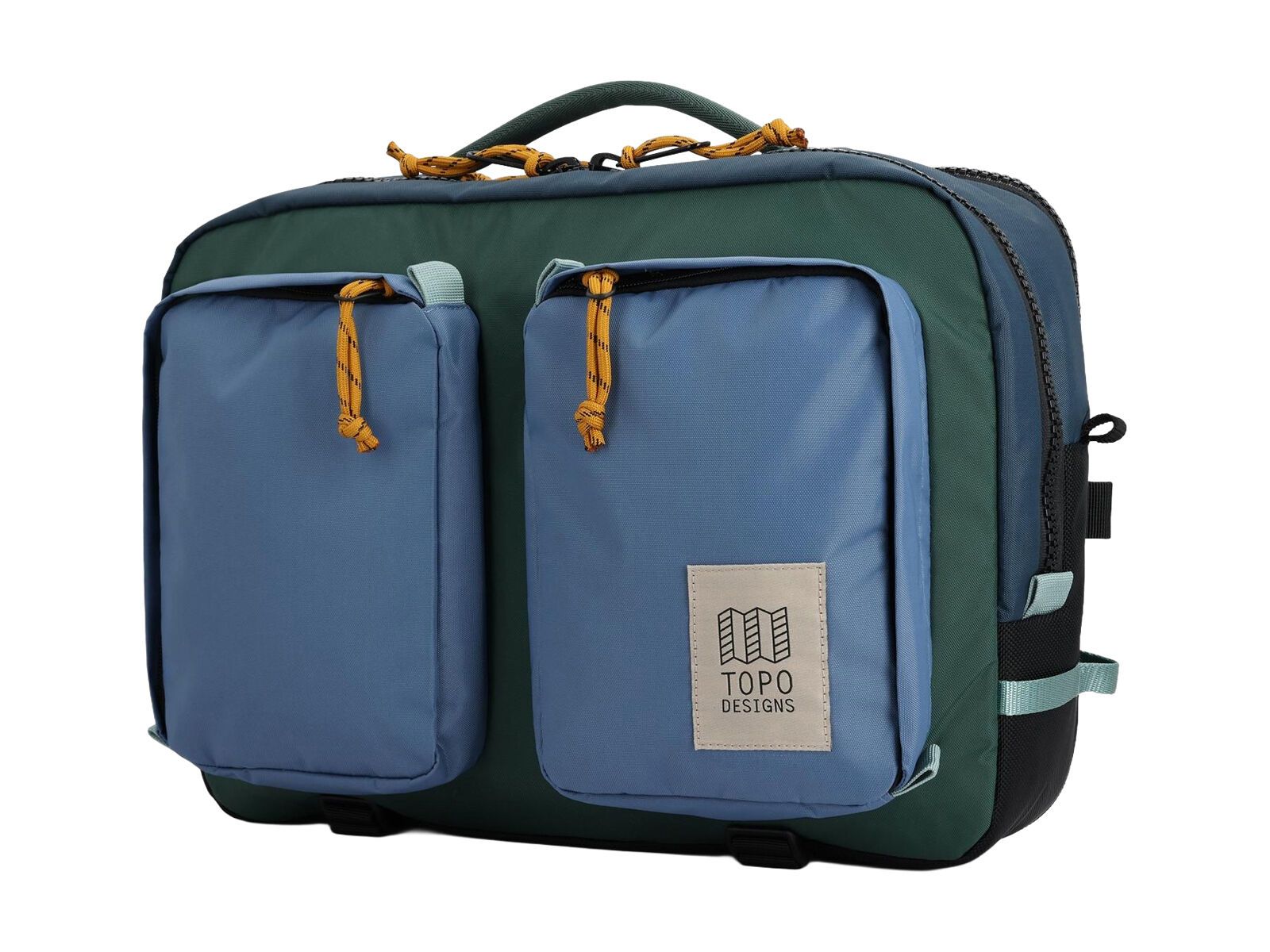 Topo Designs Global Briefcase 20L, stone blue/forest - Bild 1