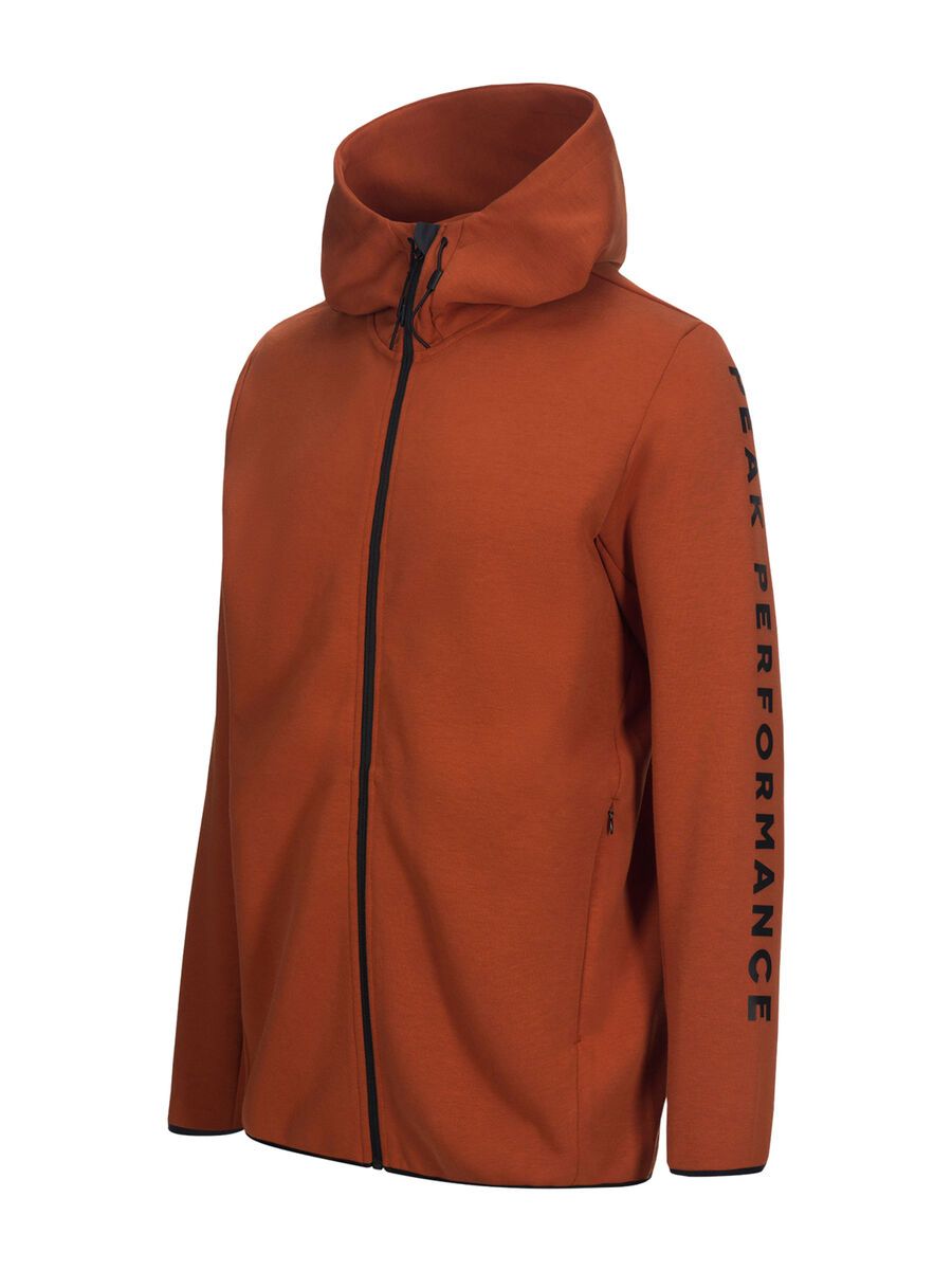 Peak Performance Tech Zip Hood, desert clay - Bild 3