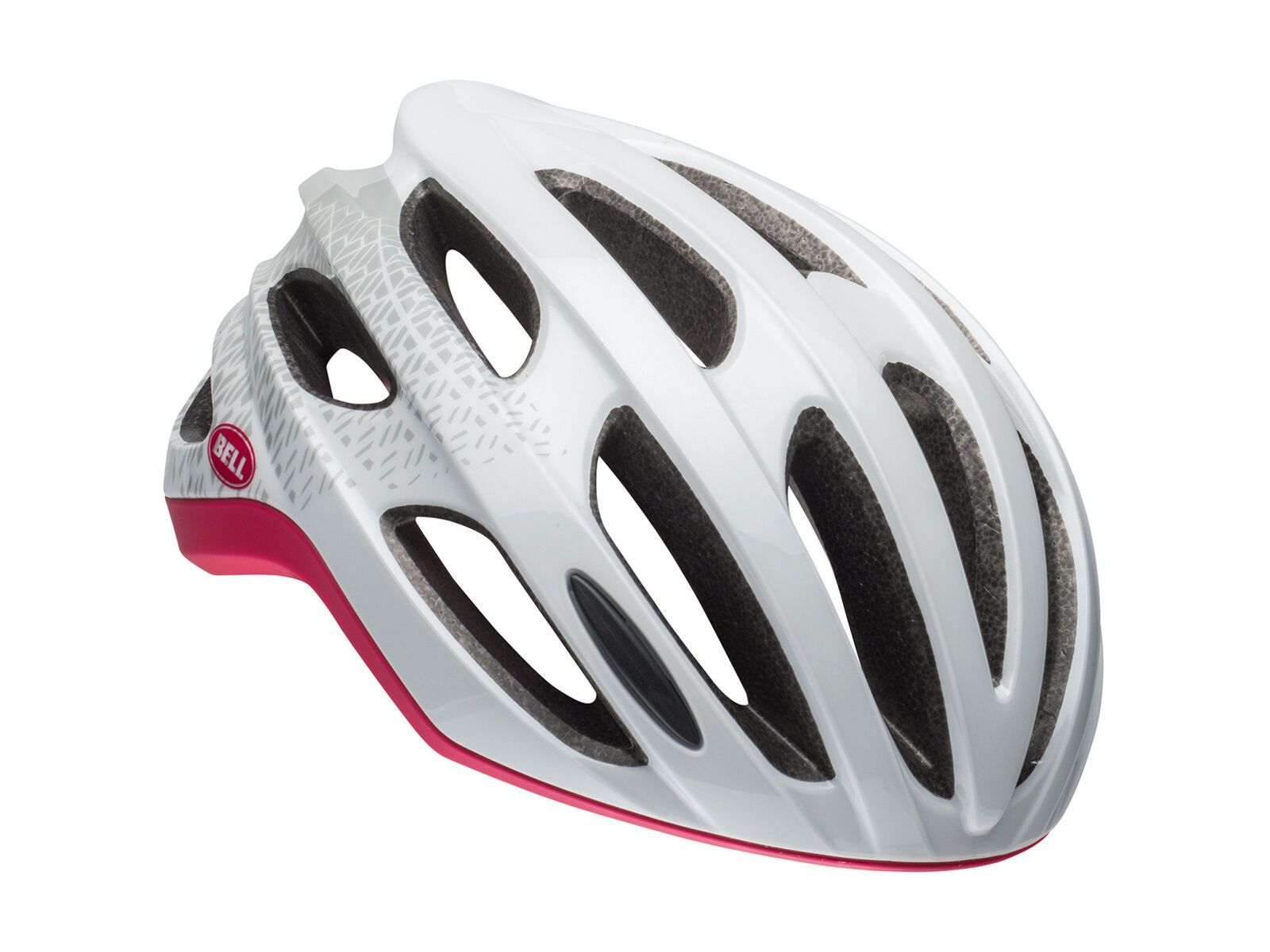 Bell Nala Joy Ride MIPS, matte/gloss white/cherry dissolve - Bild 3