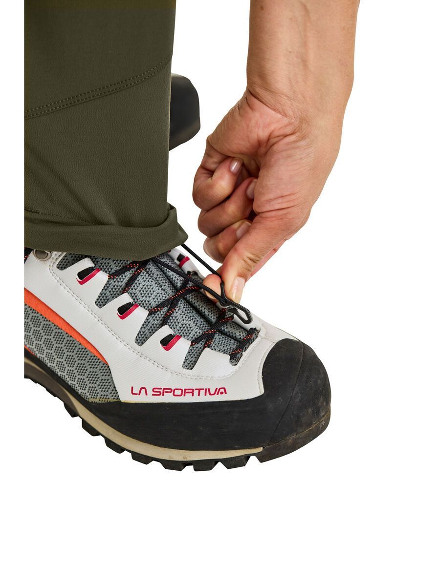 Ortovox Merino Shield Tec Seceda Softshell Pants W, dark wild herbs - Bild 6