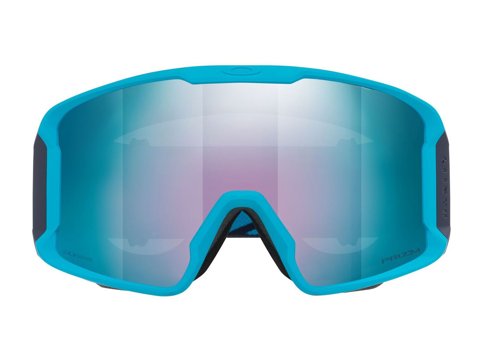 Oakley Line Miner L, Prizm Snow Sapphire Iridium / blue bolts - Bild 2