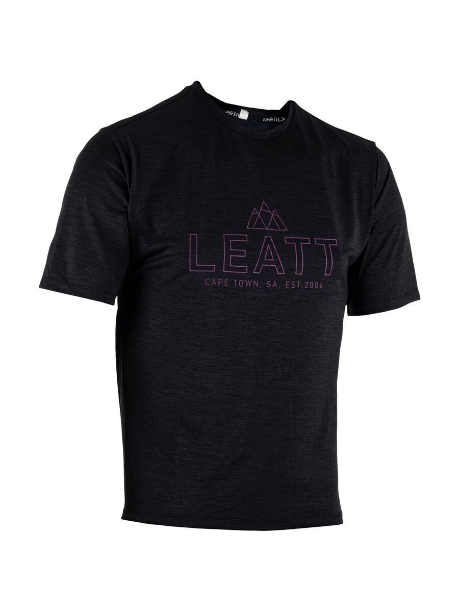 Leatt Jersey MTB Trail 1.0 Short Sleeve, black - Bild 3