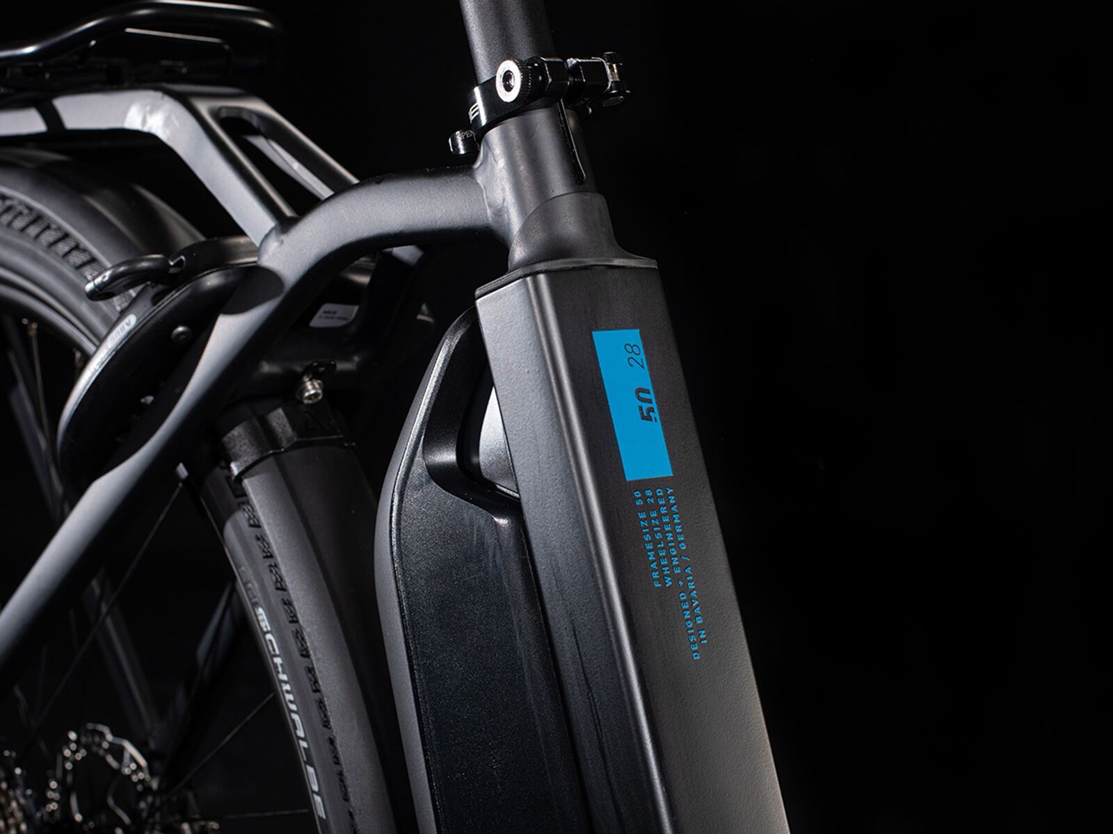 Cube Town Sport Hybrid EXC, black´n´blue - Bild 4