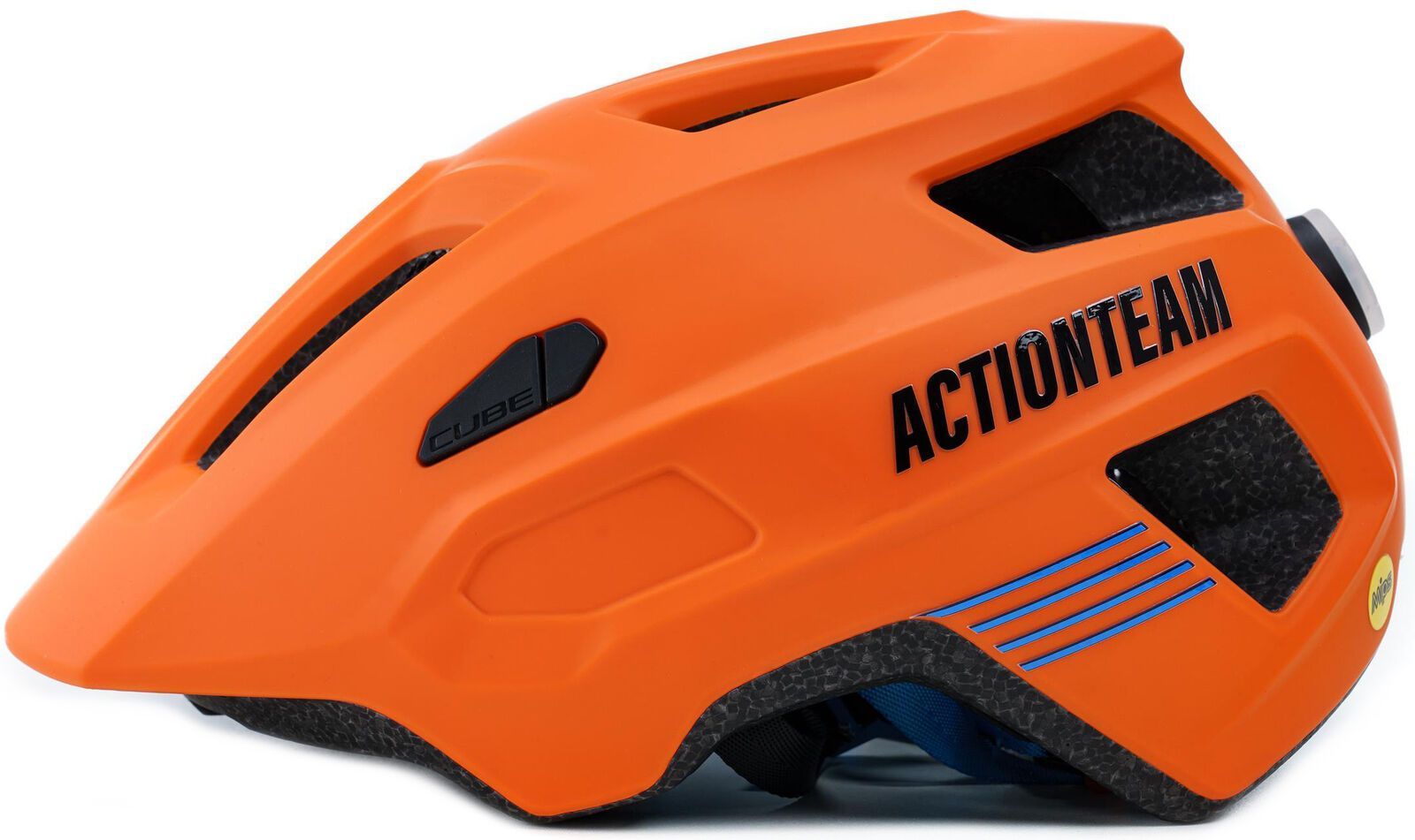 Cube Helm Linok X Actionteam, matt orange´n´blue - Bild 2