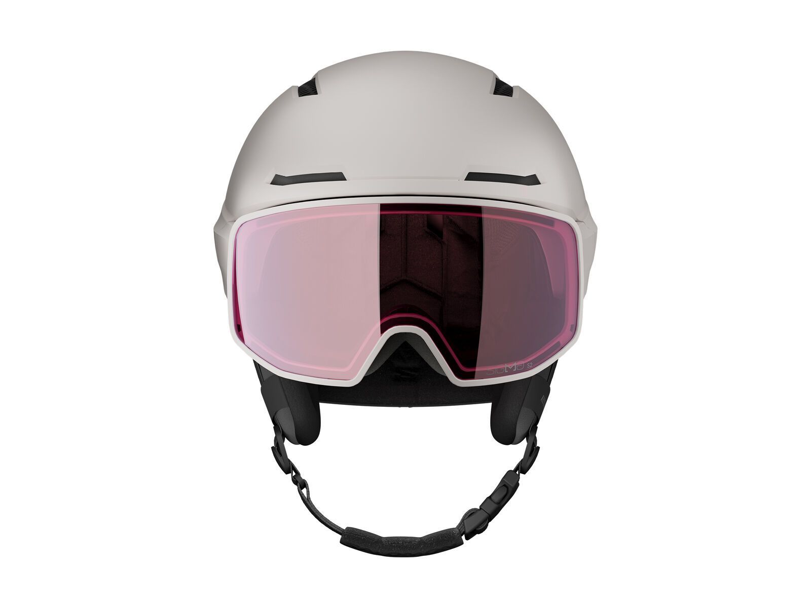 Salomon Driver Pro MIPS, Sigma Silver Pink / grey violet - Bild 4