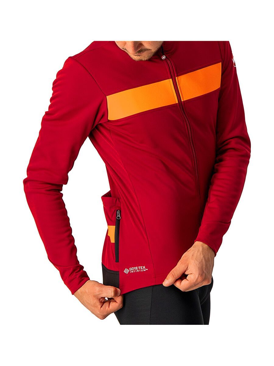 Castelli Raddoppia 3 Jacket, pro red/orange reflex - Bild 4
