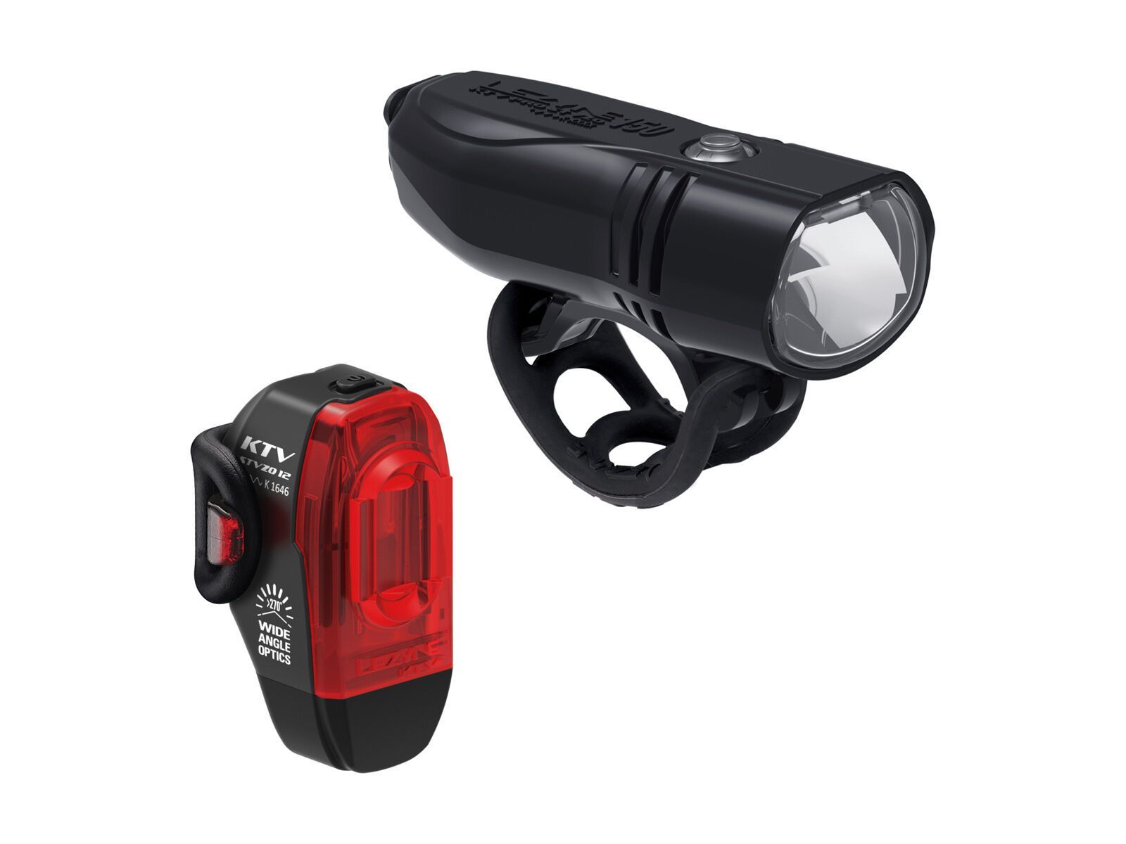 Lezyne KTV Pro 150+ / KTV Drive STVZO Rear Set, black - Bild 1