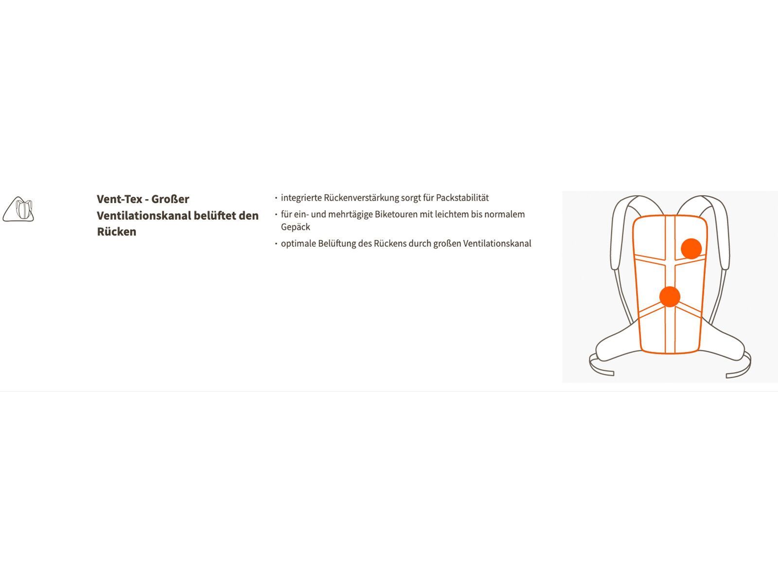 Vaude Proof Transformer 2in1 Rucksack Fahrradtasche, burnt yellow - Bild 7