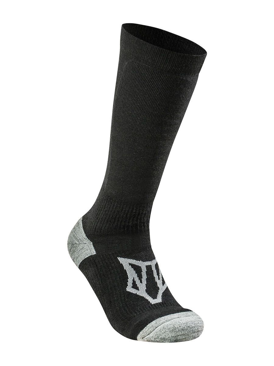Woolf Merino Ulsaak Tech Sock, black - Bild 1