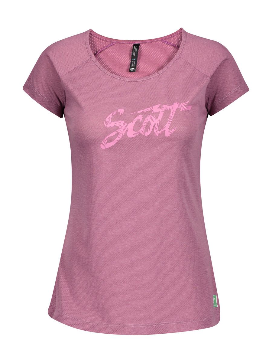 Scott Trail Flow Dri S/Sl Women's Shirt, cassis pink - Bild 1