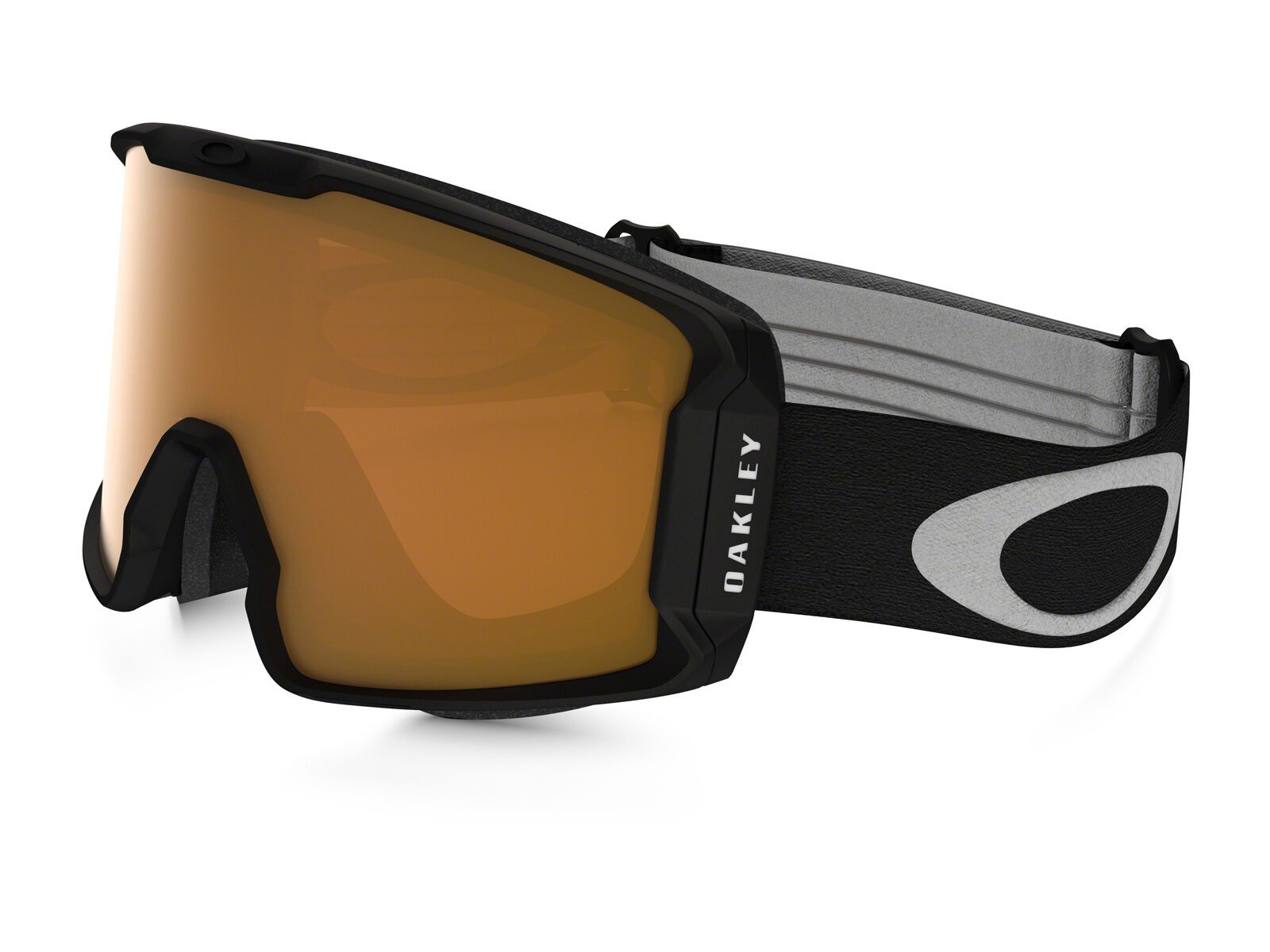 Oakley Line Miner, matte black/Lens: persimmon - Bild 1