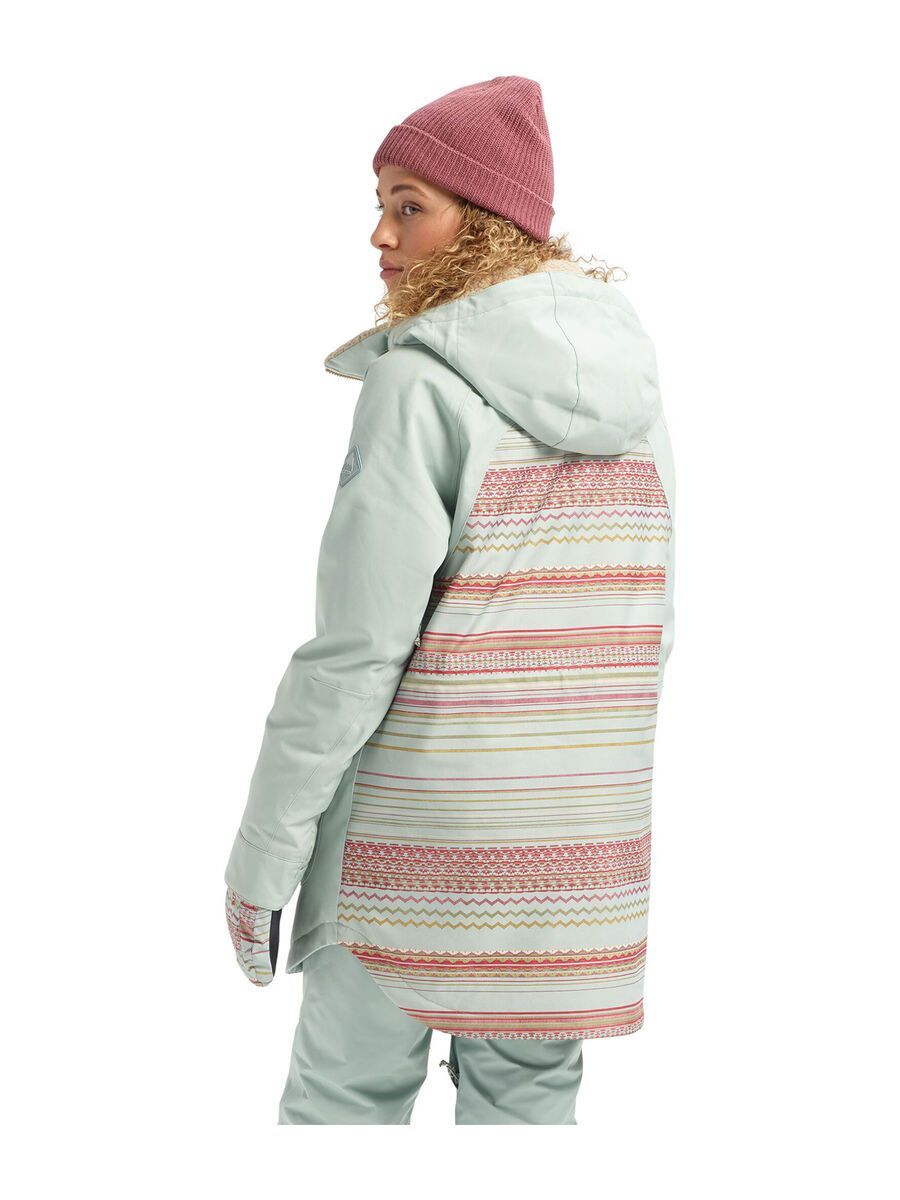 Burton Women's Prowess Jacket, aqua grey/aqua grey revel stripe - Bild 6