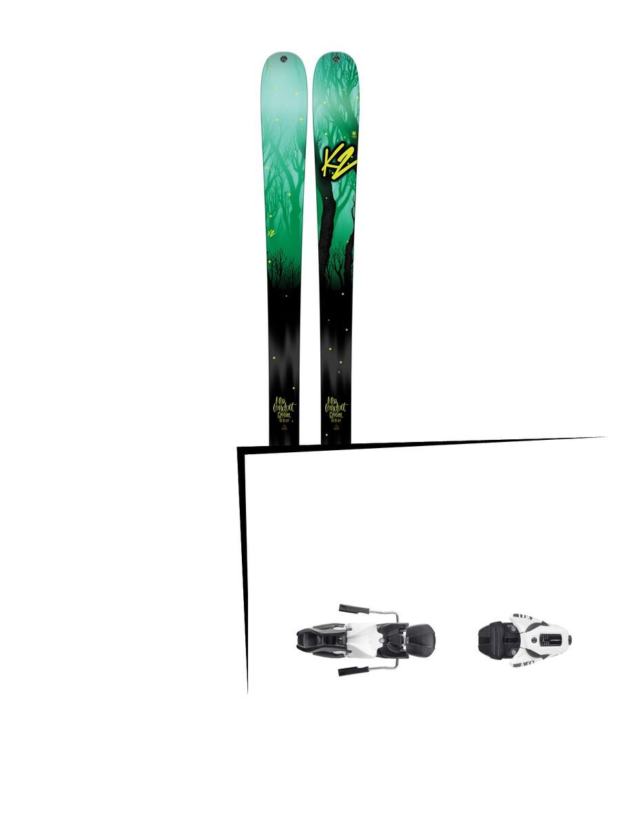 Set: K2 SKI Missconduct 2017 + Atomic N FFG 10, 90 mm, black/white - Skiset - Bild 1
