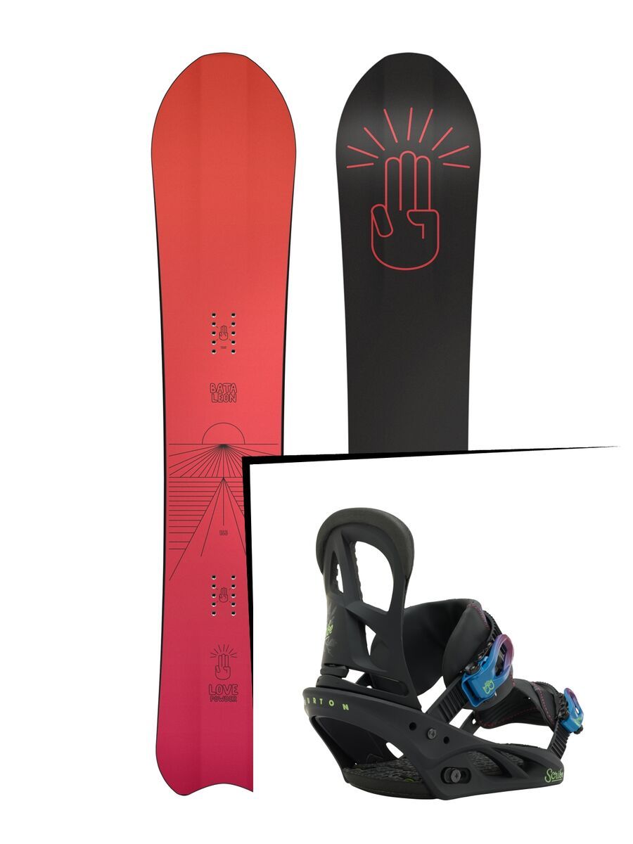 Set: Bataleon Love Powder 2017 + Burton Scribe (1464028S) - Bild 1