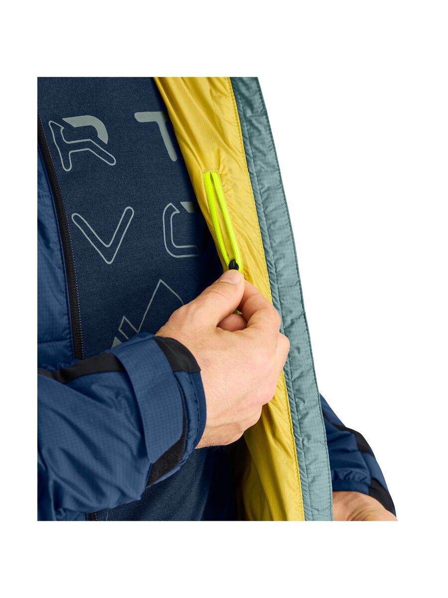 Ortovox Swisswool Zinal Jacket M, deep ocean - Bild 3