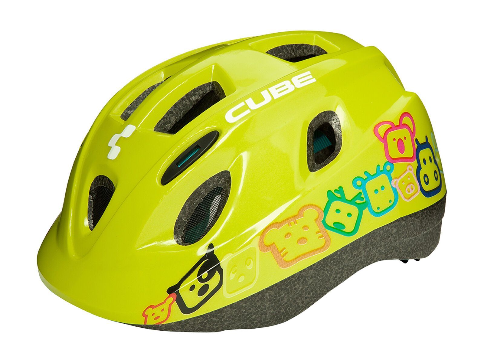 Cube Helm Kids, green - Bild 1