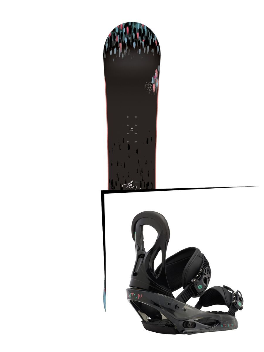 Set: K2 First Lite 2017 + Burton Stiletto (1712930S) - Bild 1