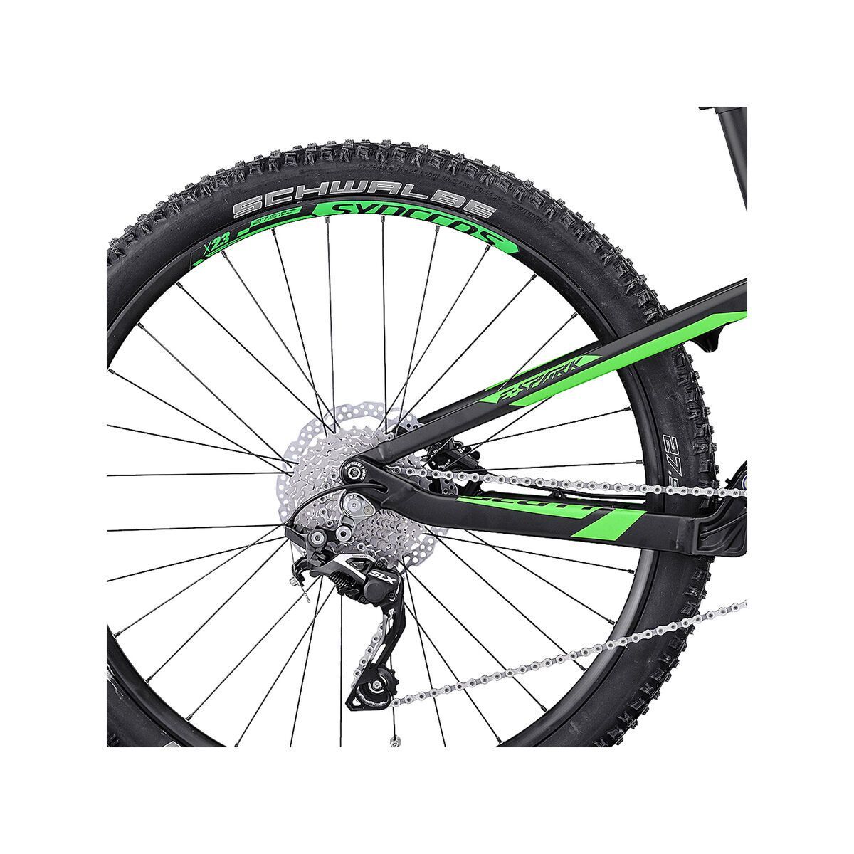 Scott E-Spark 720, black/green - Bild 4