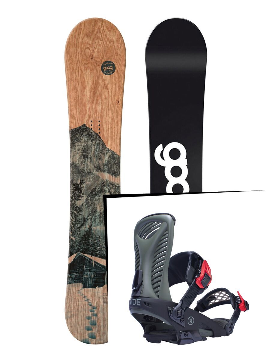 Set: goodboards Wooden 2017 + Ride Capo (1770118S) - Bild 1