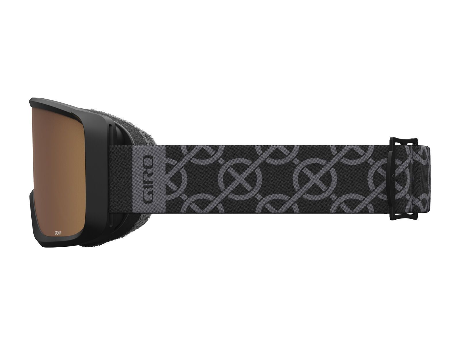Giro Sagen, Amber Gold / black monogram - Bild 2