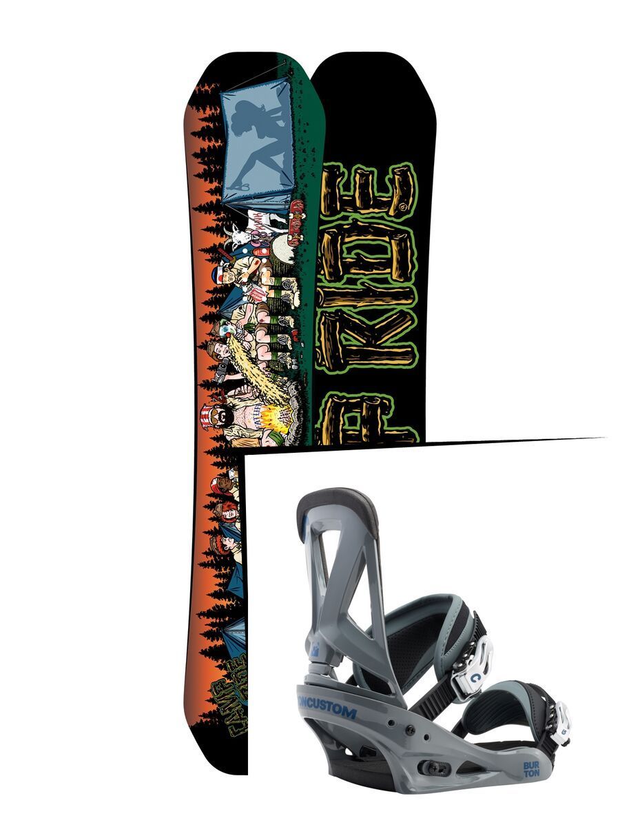 Set: Ride Kink 2017 + Burton Custom (1712742S) - Bild 1