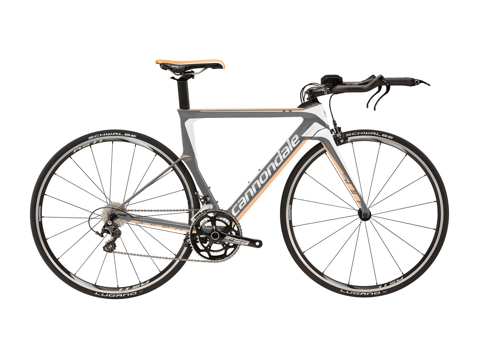 Cannondale Slice Women's 105, Stealth Grey w/ Brazilliant and Magnesium White, Matte - Bild 1