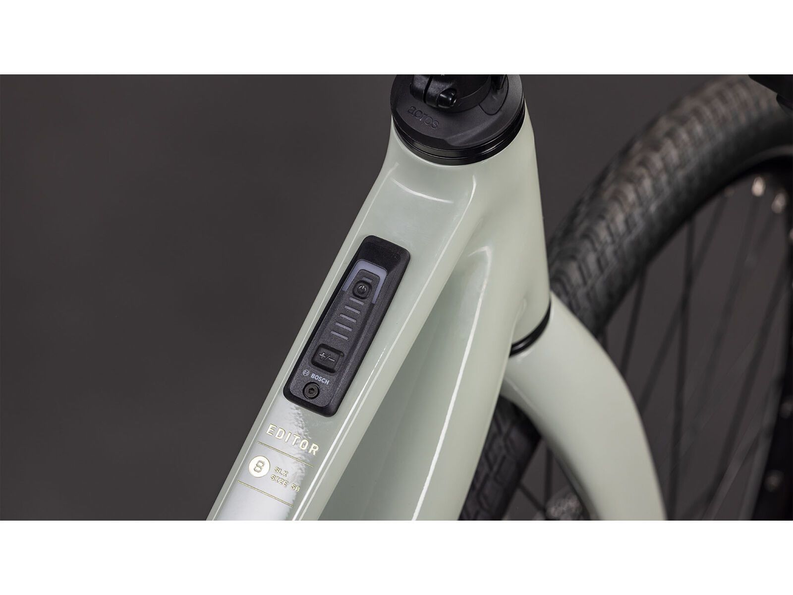 Cube Editor Hybrid SLX 400X Trapeze, reedbeige´n´chrome - Bild 3