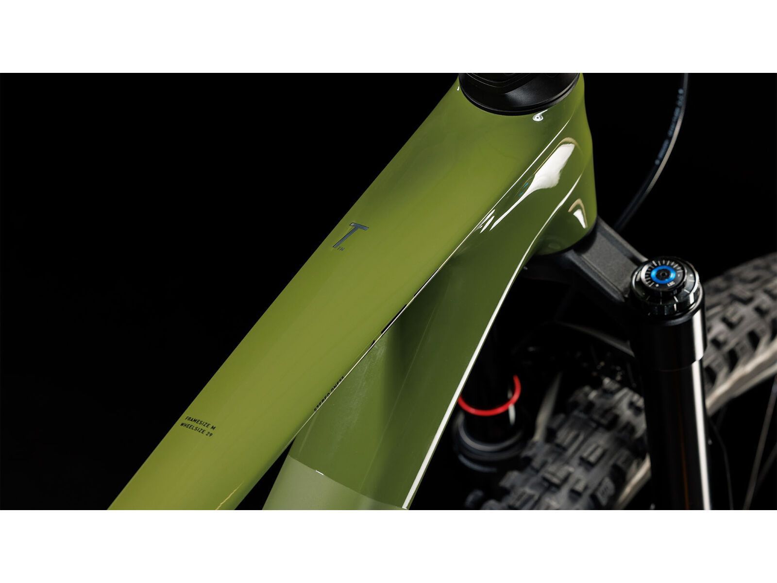 Cube Stereo One55 C:62 TM 29, olive´n´chrome - Bild 2