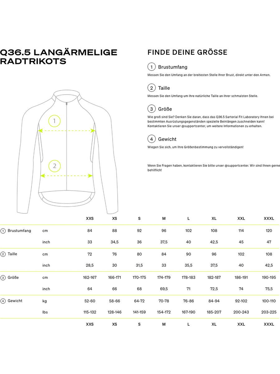 Q36.5 Gregarius Hybrid Light Aeroflow Long Sleeve Jersey, navy blue - Bild 3