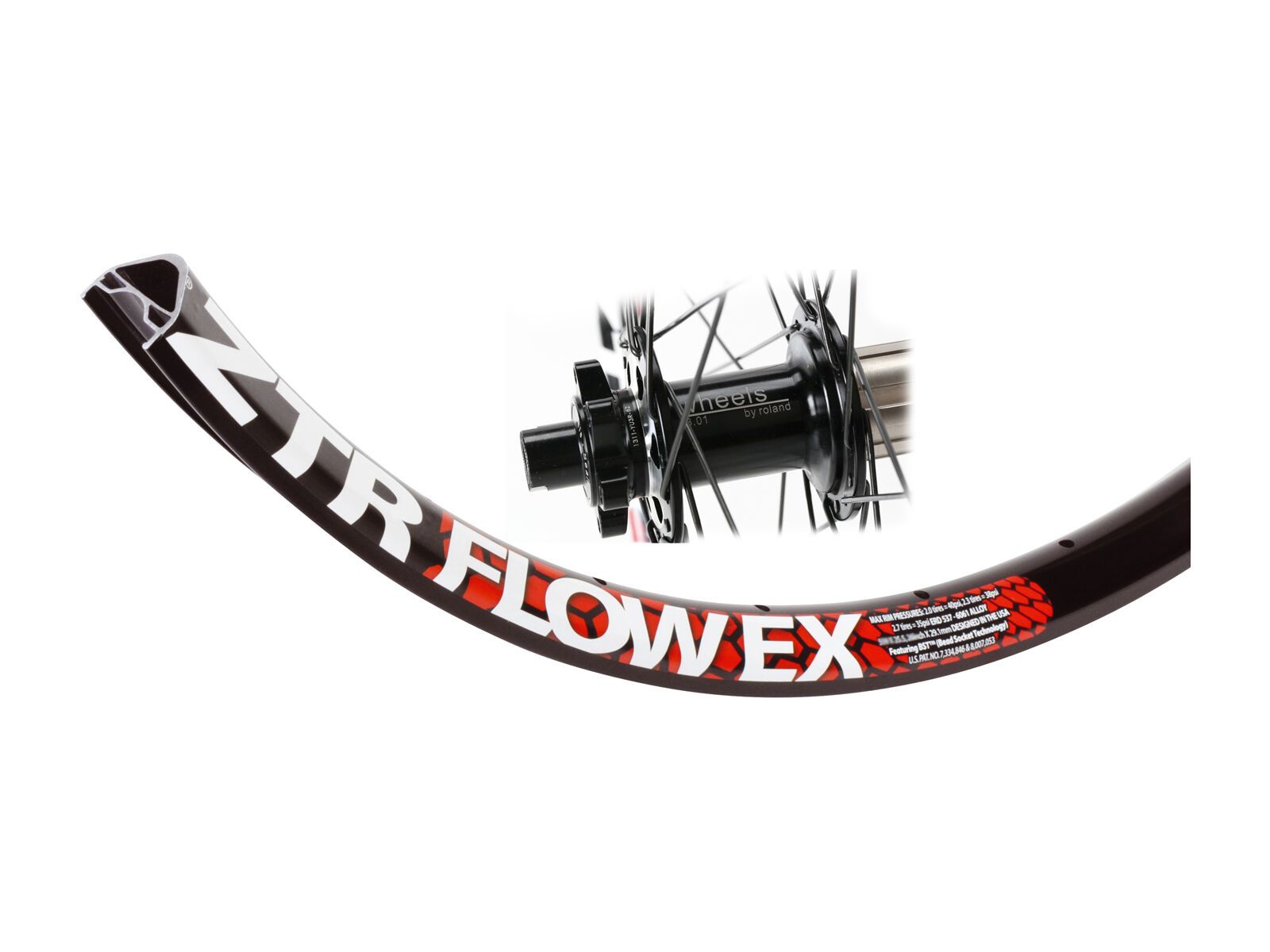 Stan's NoTubes ZTR Flow EX 26 / Wheels 3.01, CX-Ray, schwarz - Bild 1