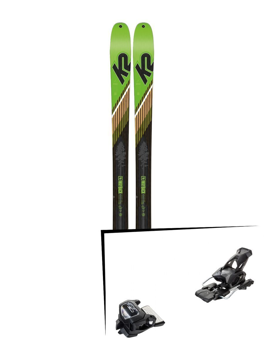 Set: K2 SKI Wayback 88 2019 + Tyrolia Attack² 13 GW solid black - Bild 1