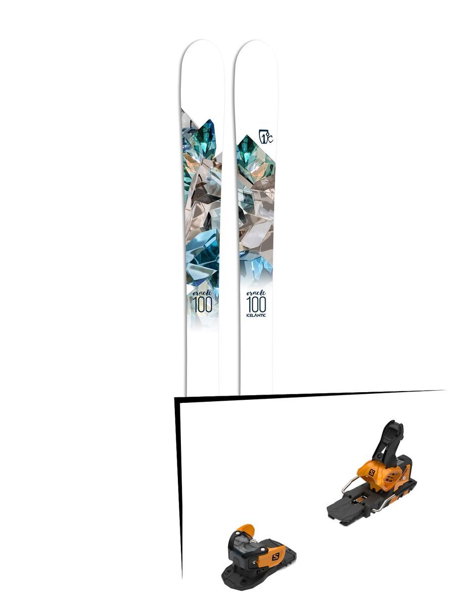 Set: Icelantic Oracle 100 2017 + Salomon Warden MNC 13 (2212344) - Bild 1