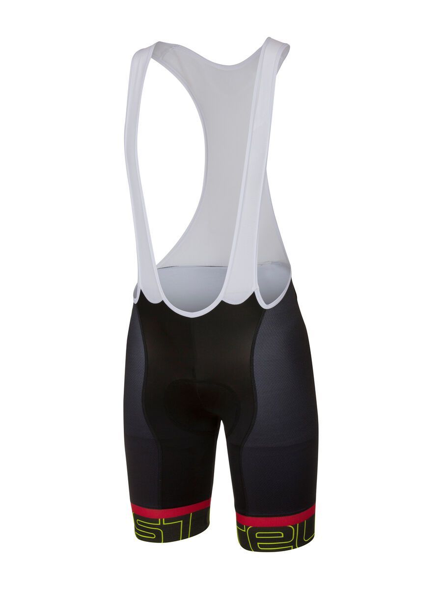 Castelli Volo Bibshort, black/anthracite/yellow f. - Bild 1