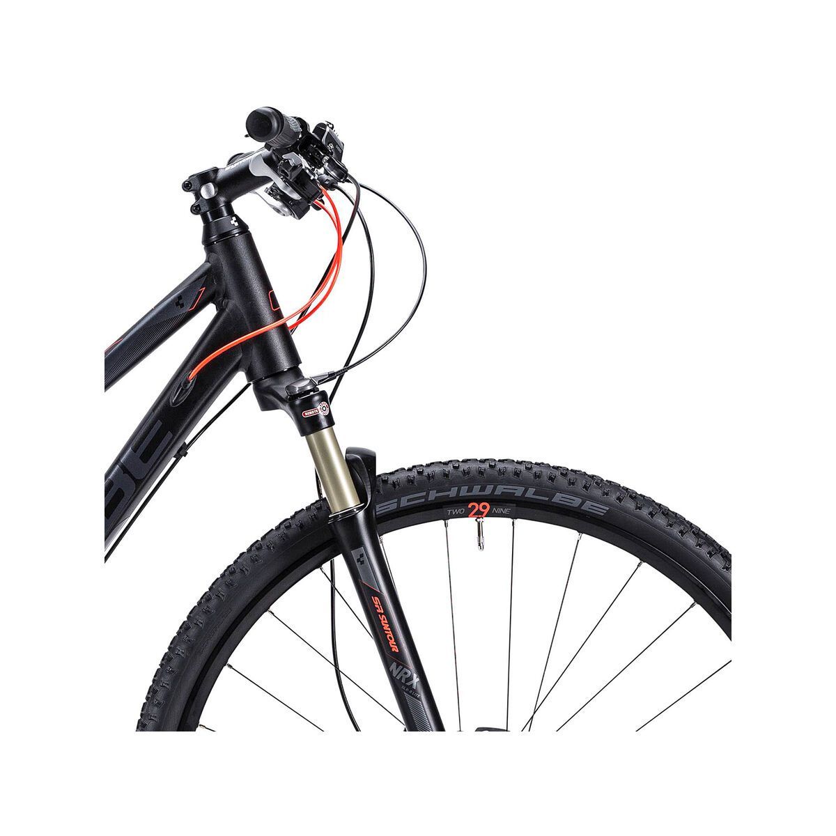 Cube Tonopah SL Trapeze, black anodized flashred - Bild 5