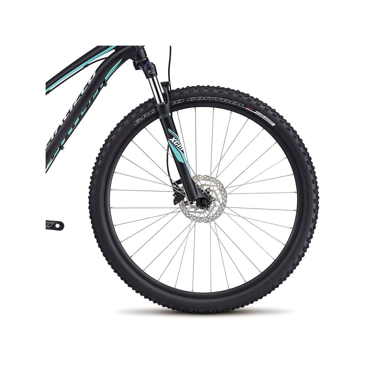 Specialized Jett Sport 29, satin tarmac black/light turquoise/metallic white silver - Bild 2