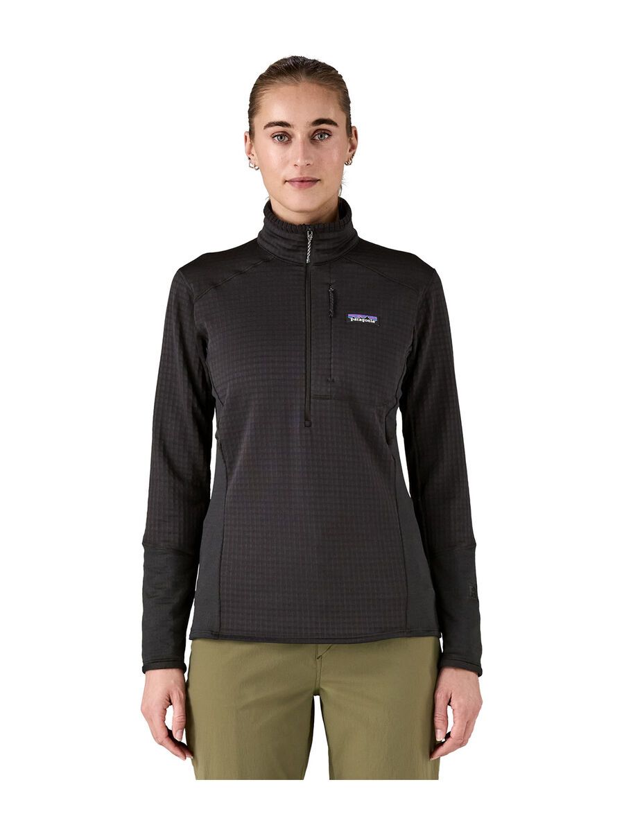 Patagonia Women's R1 Fleece Pullover, black - Bild 2