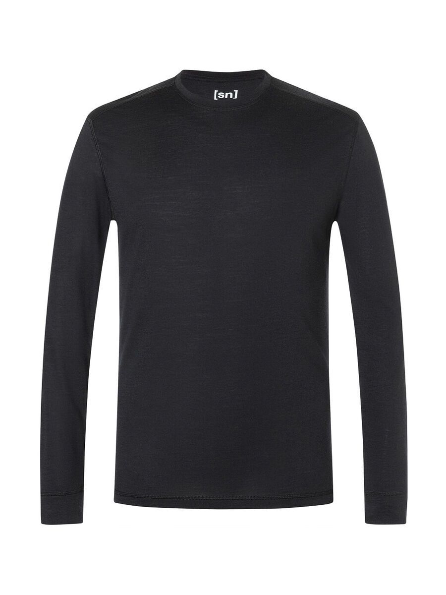 super.natural Sierra140 LS Herren, jet black - Bild 1