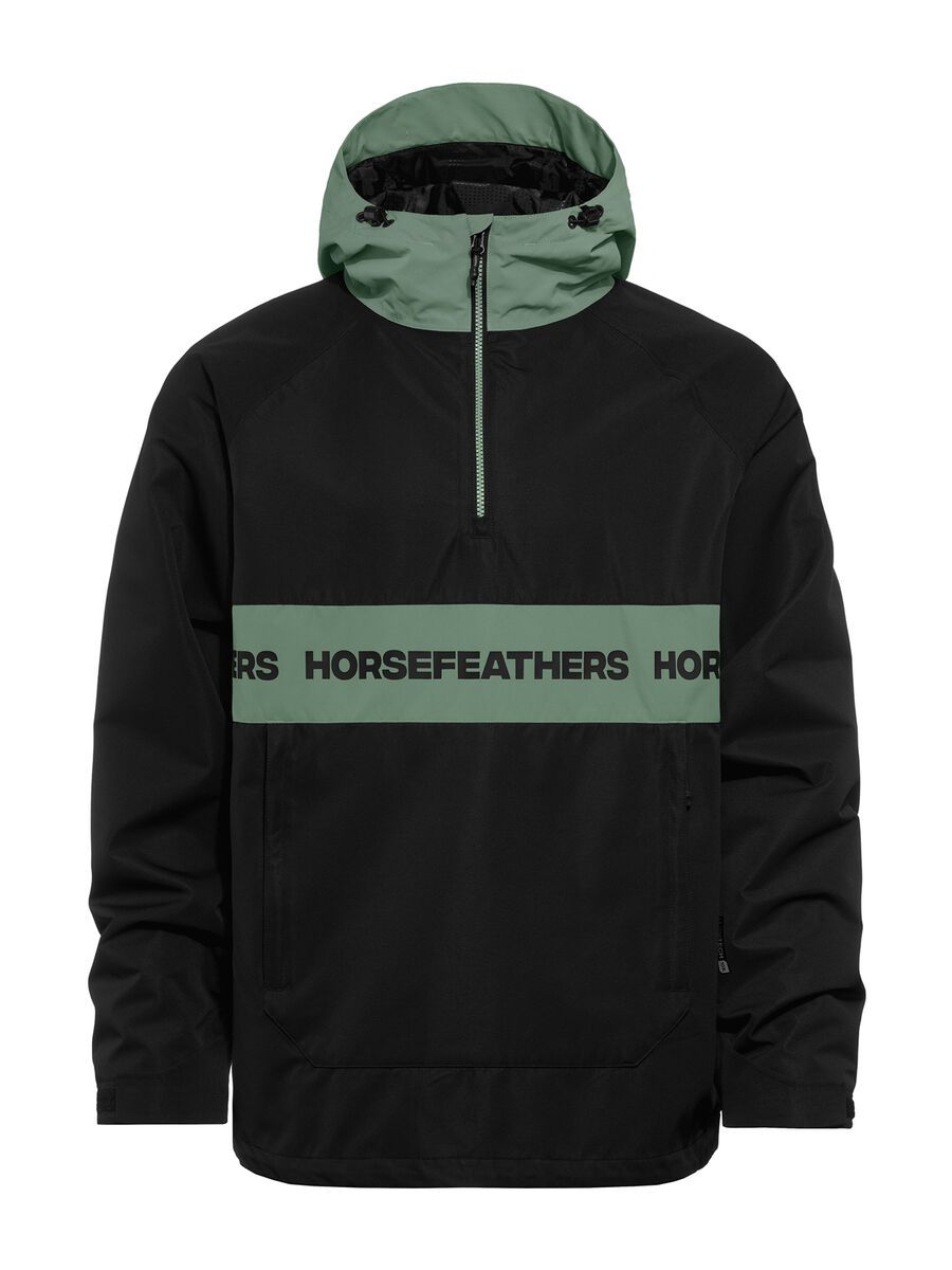 Horsefeathers Gordie Jacket, black/iceberg green - Bild 1