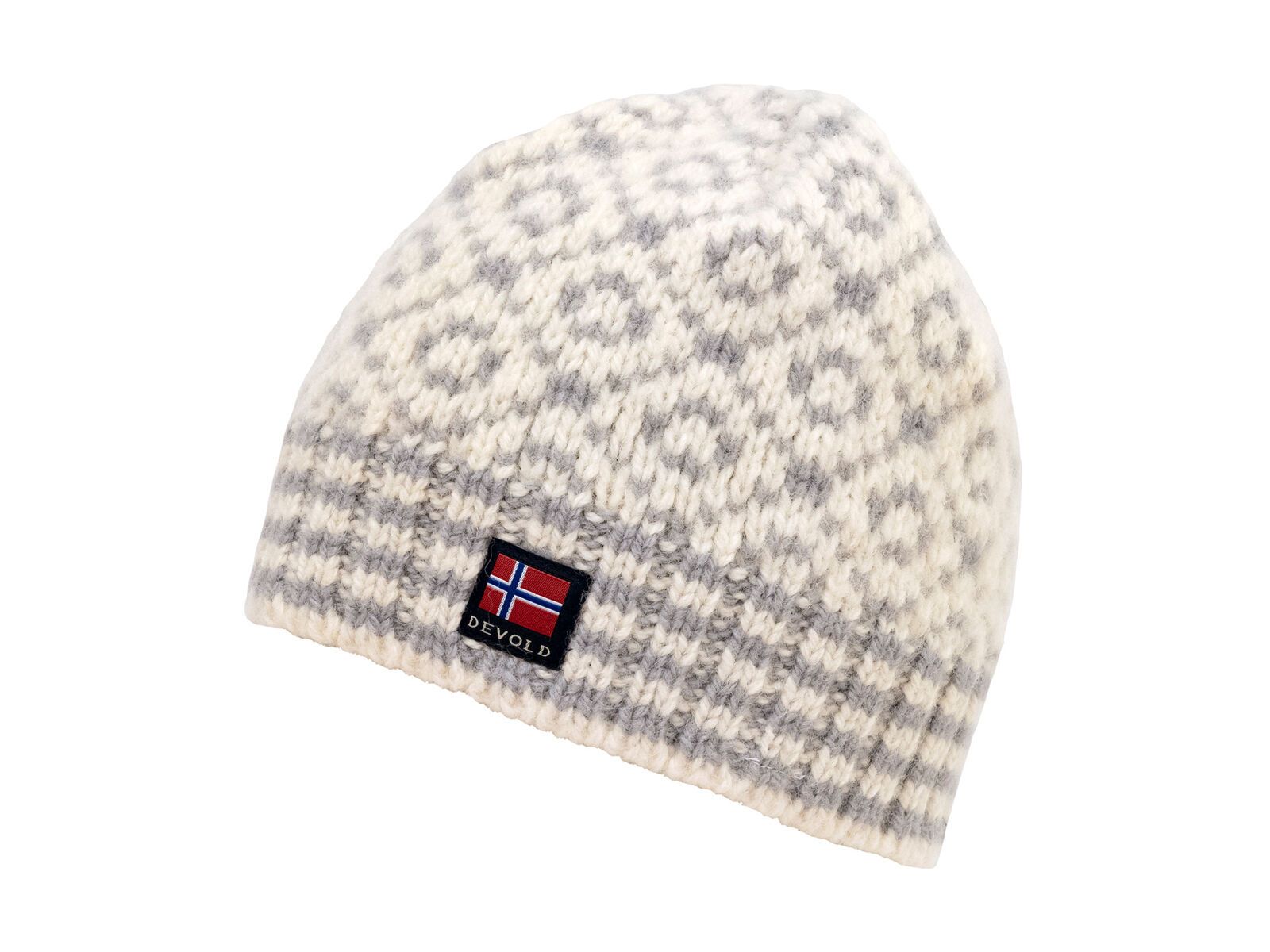 Devold Svalbard Wool Beanie, offwhite/grey - Bild 1