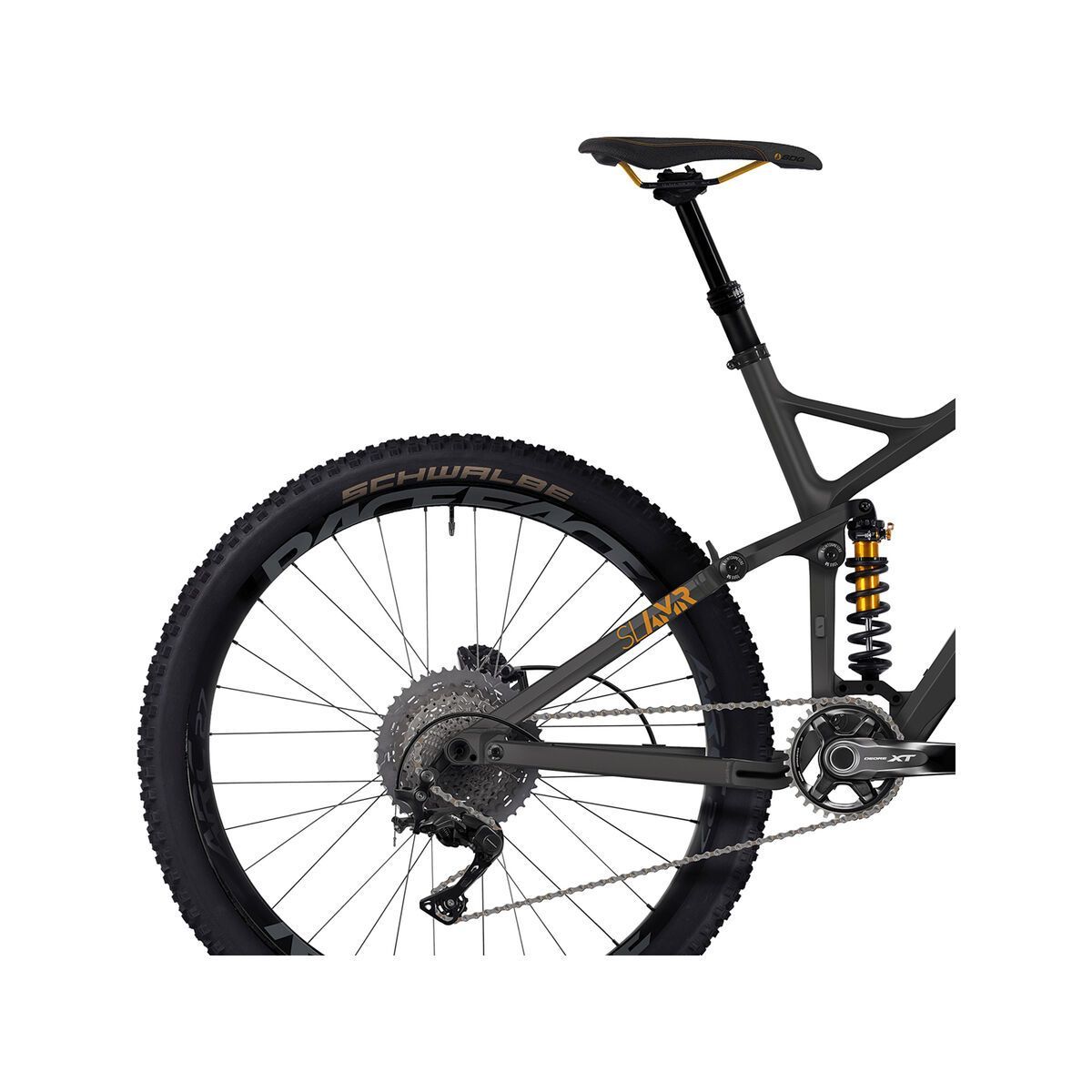 Ghost SL AMR X 8 LC, titanium grey/dark cane yellow/cane yellow - Bild 5