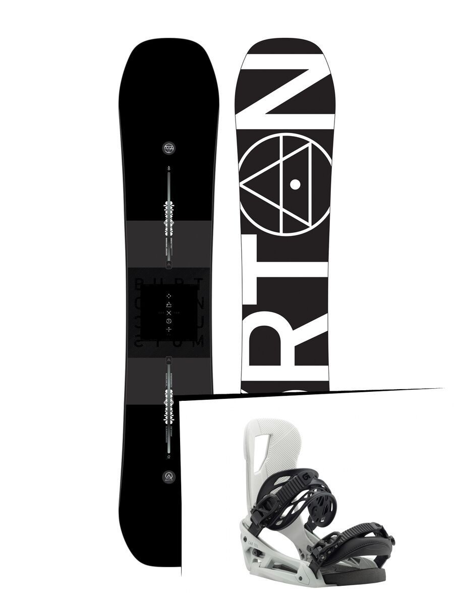Set: Burton Custom X Flying V 2019 +  Cartel EST (1930918S) - Bild 1