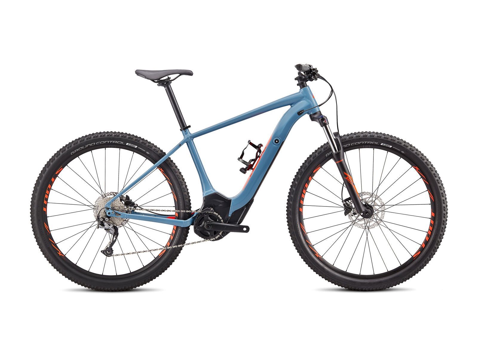 Specialized Turbo Levo HT, storm grey/rocket red - Bild 1