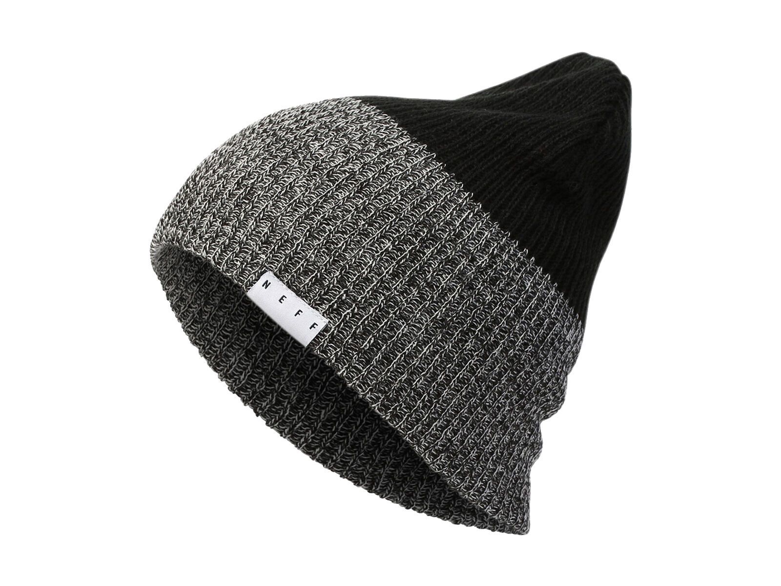 Neff Duo Beanie, black heather/black - Bild 1