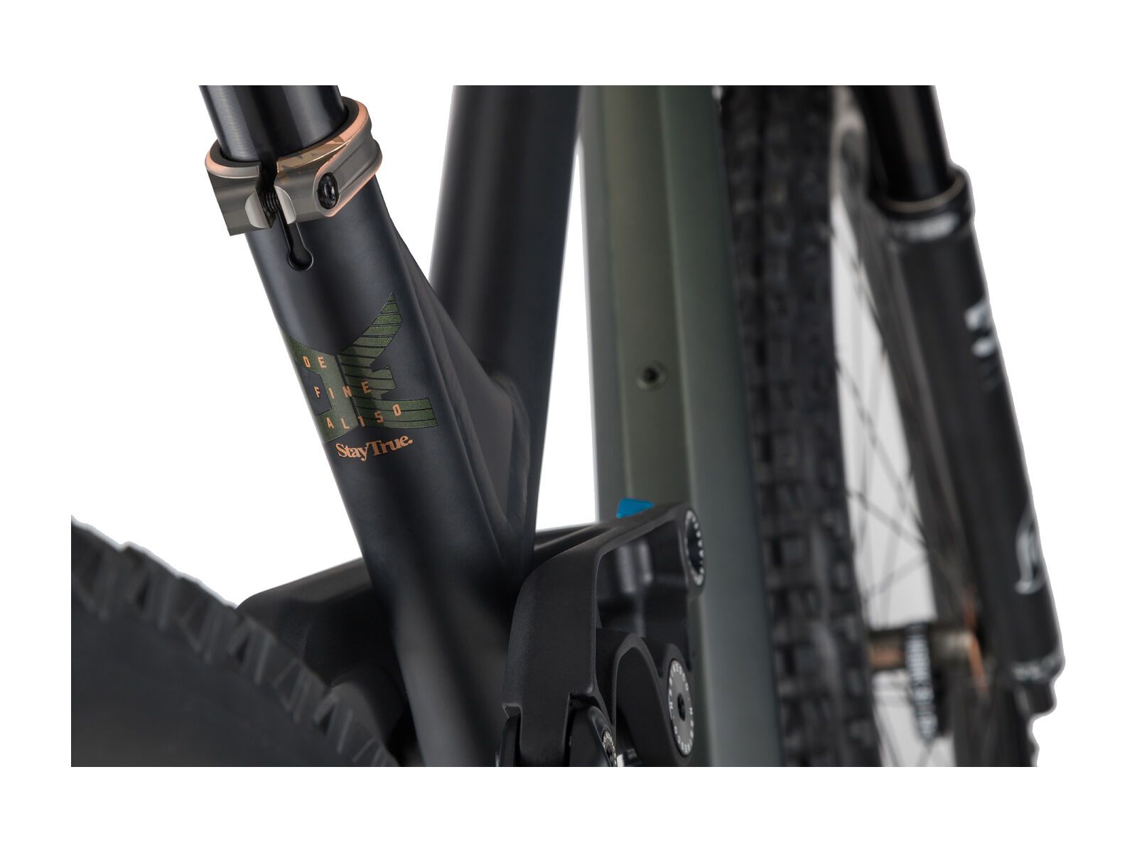 NS Bikes Define AL 150, black/green - Bild 7