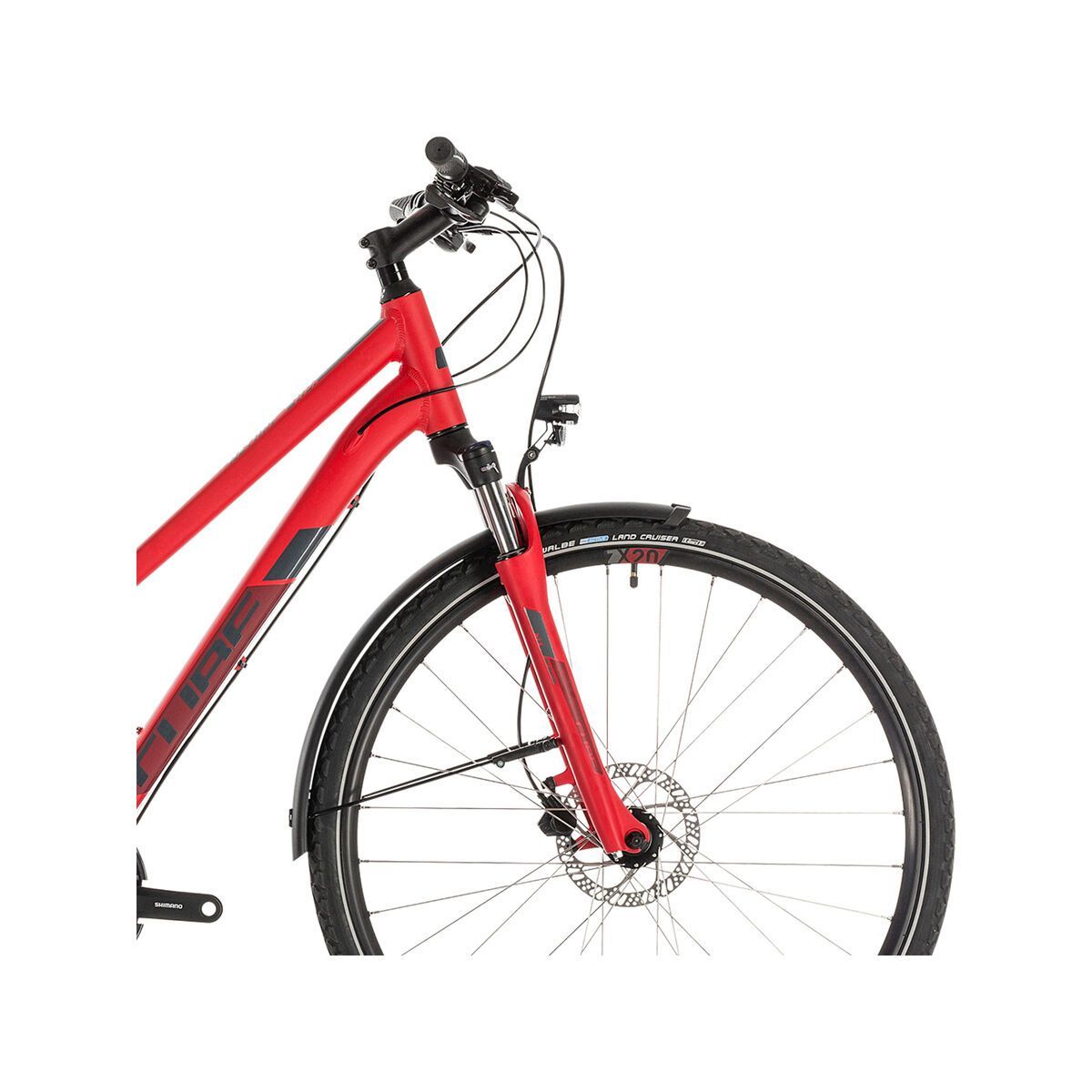 Cube Nature Allroad Trapeze, red´n´grey - Bild 6