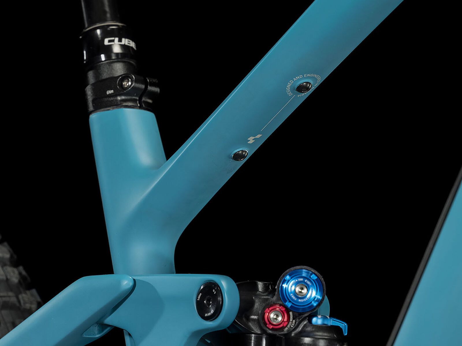 Cube Stereo One55 C:62 SLX 29, bondiblue´n´grey - Bild 8